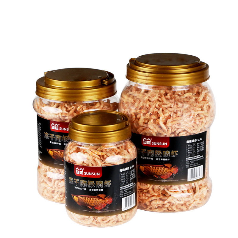 Marine Aquarium Hardscape - Sunsun Freeze-Dried Antarctic Krill - Premium