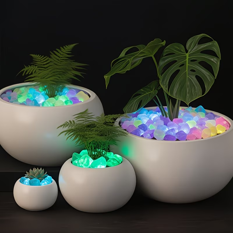 300PCS Luminous Pebble Set,0.9 - Aquarium Marine Plants ulasan dan harga