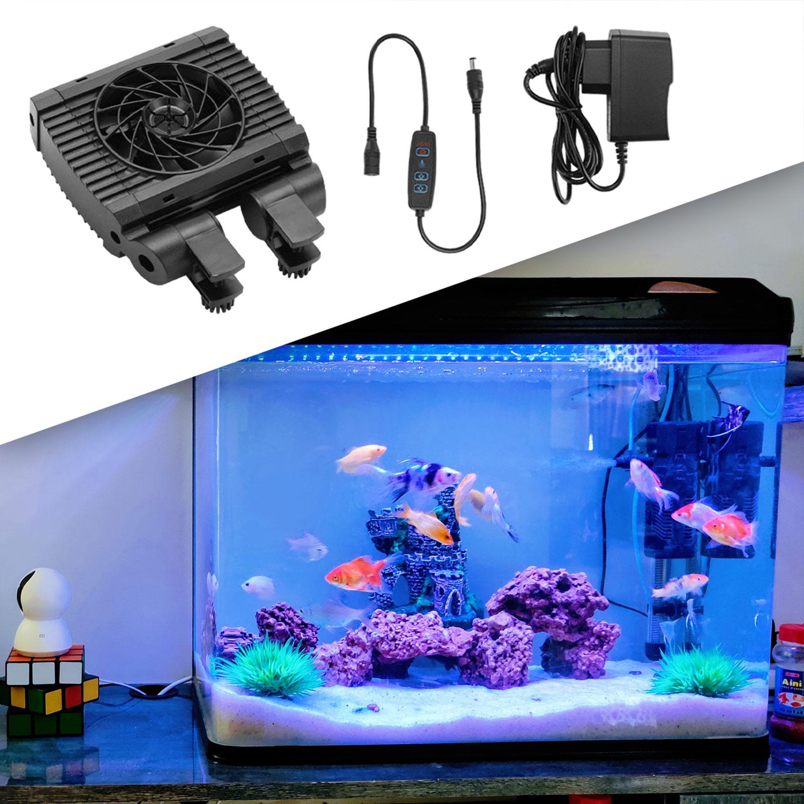 Fish Tank Cooling Fan Aquarium - Marine Aquarium Chiller ulasan dan harga