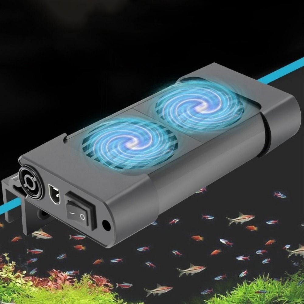 2/3/4/5/6 Head Aquarium Coolin - Marine Aquarium Chiller ulasan dan harga