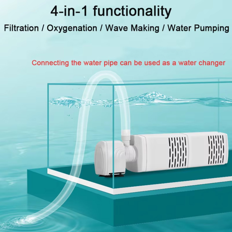 3 in 1 Aquarium Filter Pump Si - Marine Aquarium Wave Maker ulasan dan harga