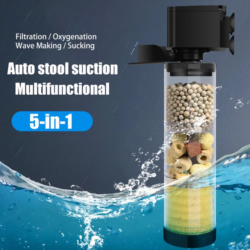 220V 50Hz Silent Filter for Aq - Marine Aquarium Wave Maker ulasan dan harga