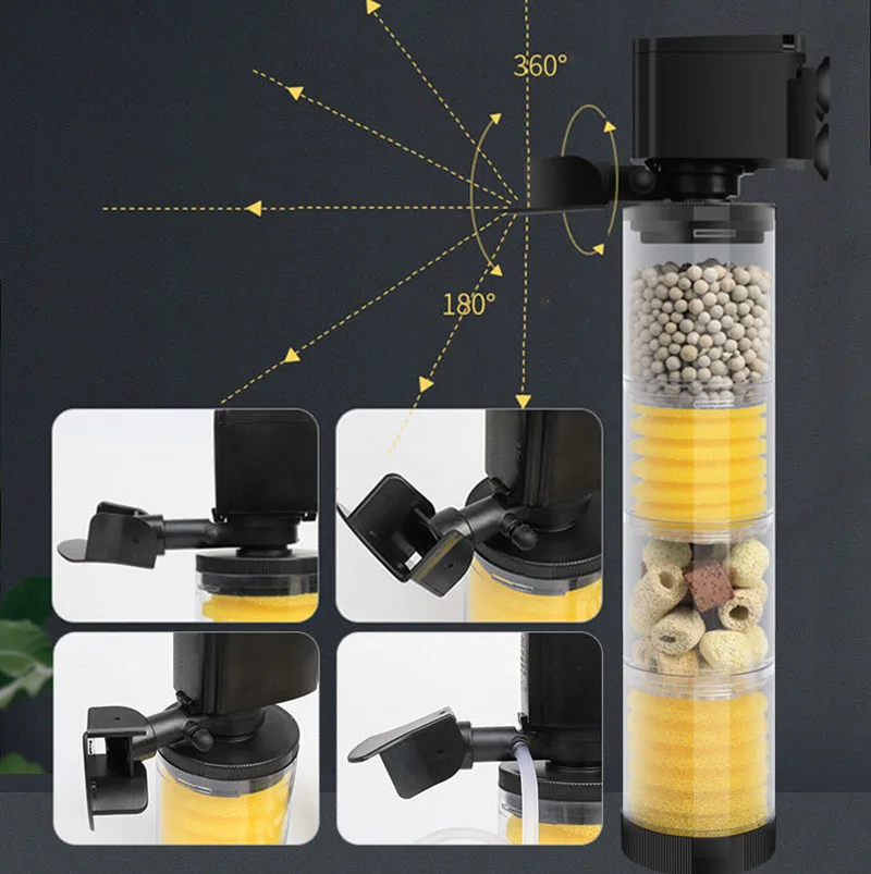 220V 50Hz Silent Filter for Aq - Marine Aquarium Wave Maker ulasan dan harga