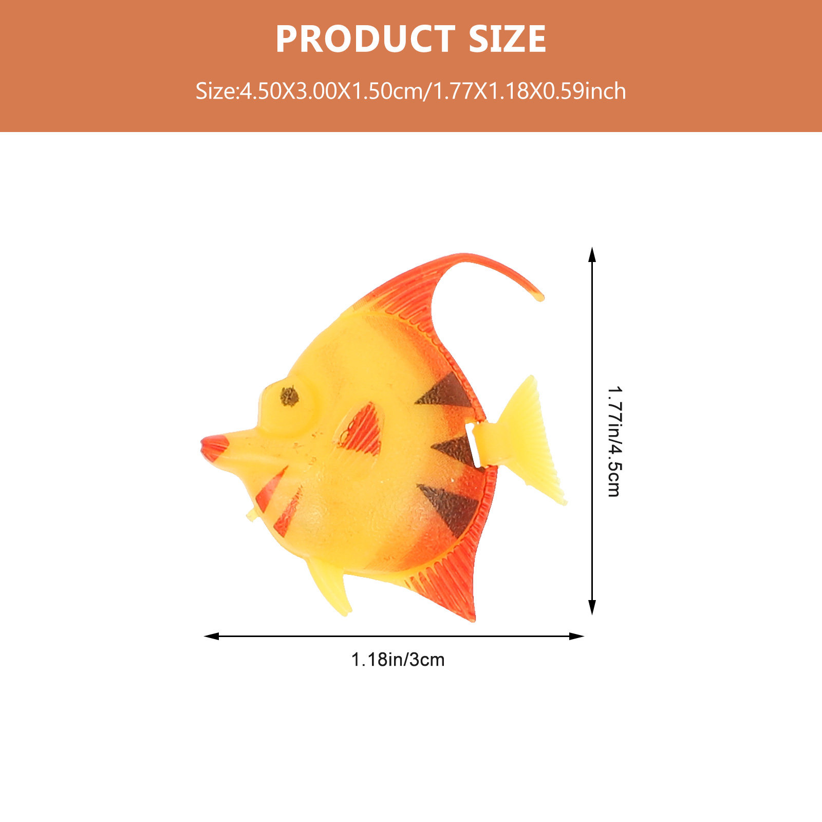 20Pcs Simulated Tropical Fish  - Aquarium Marine Color ulasan dan harga