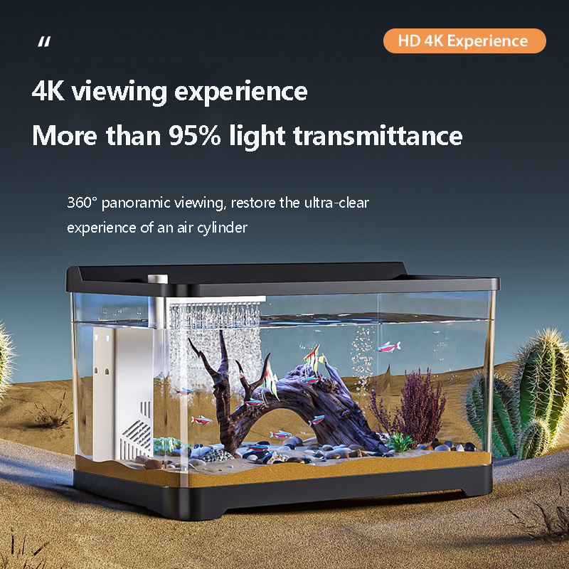 ABS Mini Fish Tank Betta Aquar - Marine Aquarium With Sump ulasan dan harga