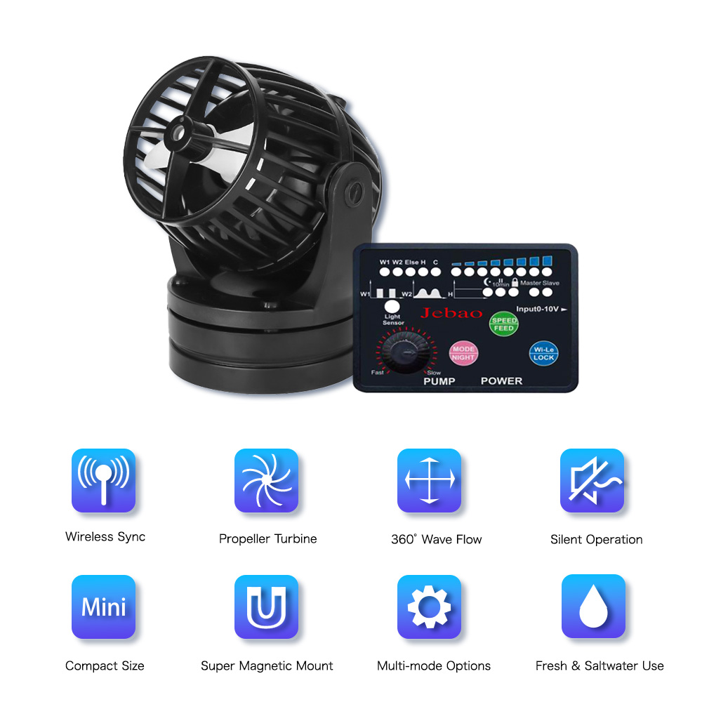 Jebao Jecod SW-2 SW-4 SW-8 SW- - Marine Aquarium Wave Maker ulasan dan harga