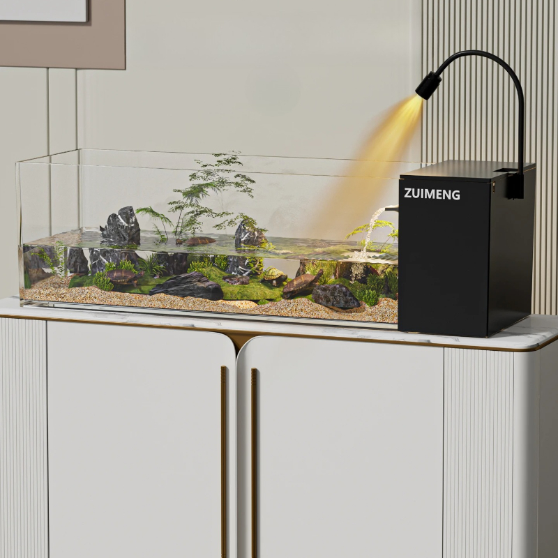 ‌Turtle Aquarium Tank - Fish & - Marine Aquarium With Sump ulasan dan harga