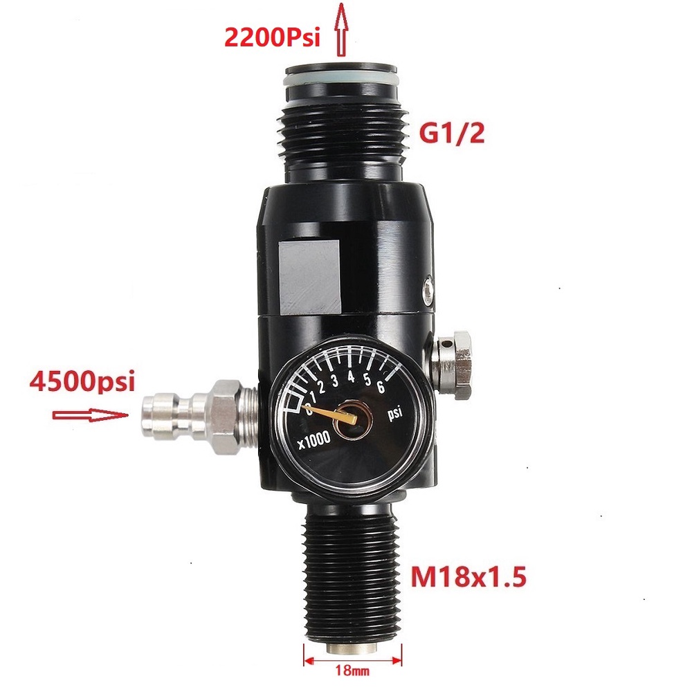 Regulator Valve 5/8-18UNF or M - Aquarium Marine Plants ulasan dan harga