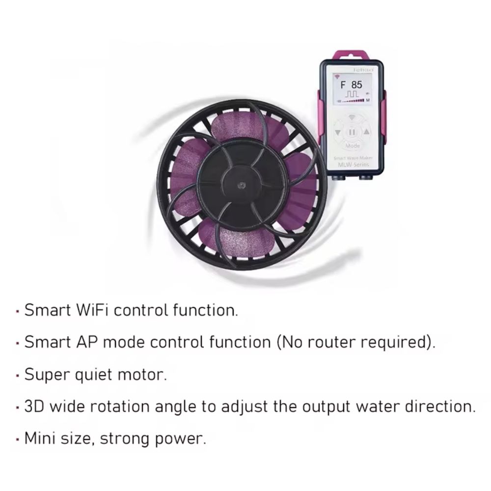 Jebao/Jecod MLW Series Aquariu - Marine Aquarium Wave Maker ulasan dan harga