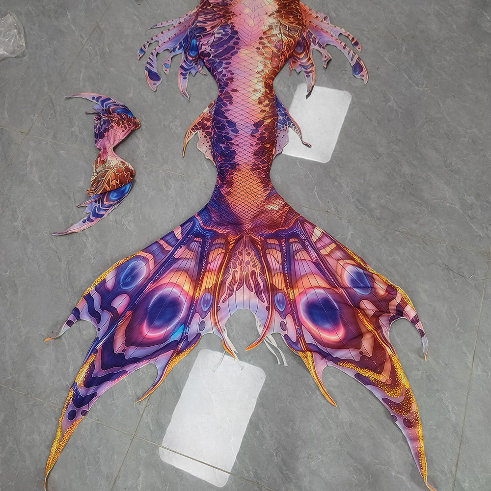 Original Colorful Mermaid Tail - Aquarium & Marine Museum Universiti Malaysia Sabah Kota Kinabalu Sabah Photos ulasan dan harga
