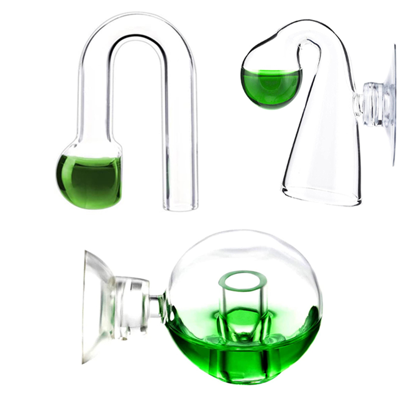 Diffuse Glass CO2 Drop Checker - Aquarium Marine Plants ulasan dan harga