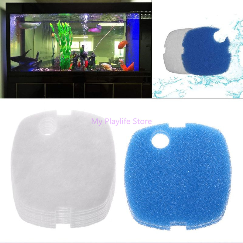 10pcs Aquarium Filter Pads Spo - Marine Aquarium Chiller ulasan dan harga