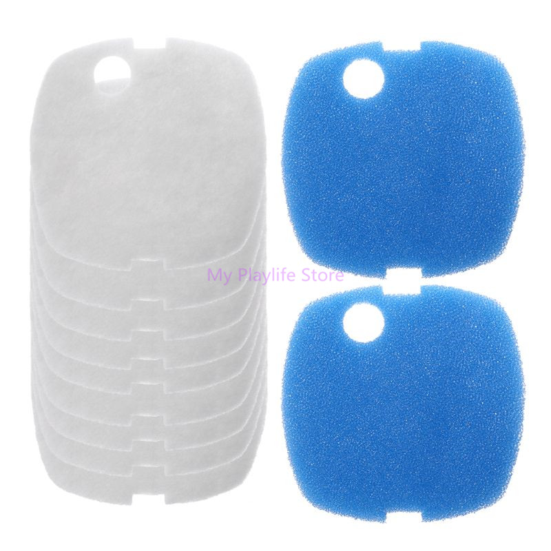 10pcs Aquarium Filter Pads Spo - Marine Aquarium Chiller ulasan dan harga